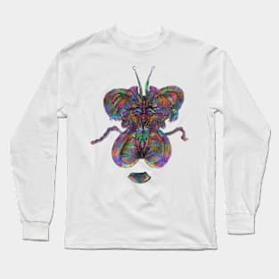 Butterfly with man Long Sleeve T-Shirt